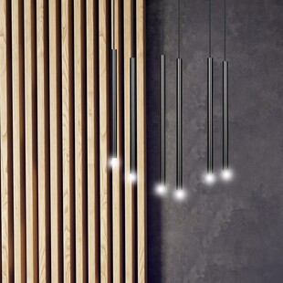 Lampa wisząca Selter VI czarna | Emibig - Minimalistyczny design