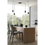 Lampa wisząca "Pająk" Traker IV czarna Emibig | Sklep Lamp