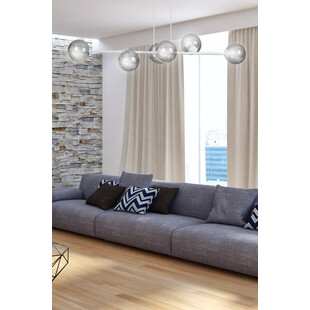 Lampa wisząca Rossi VI - szkło, 110cm | Emibig