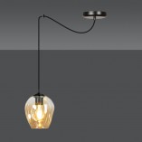 Lampa wisząca szklana "Pająk" Emibig - Unikalny design