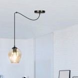 Lampa wisząca szklana "Pająk" Emibig - Unikalny design