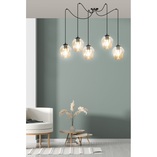 Lampa wisząca "Pająk" Level V - Emibig | Szkło, E27