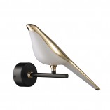 Kinkiet Tit czarno-złoty | Step Into Design - Nowoczesny design