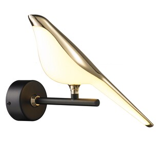 Kinkiet Tit czarno-złoty | Step Into Design - Nowoczesny design