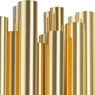 Kinkiet Glamour Tubo Złoty | Step Into Design - Luksus i Styl