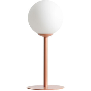 Lampa stołowa szklana Aldex Pinne Colours | Koralowa | 14cm