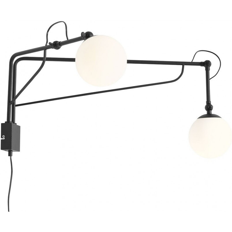Kinkiet Soho Glass Aldex - 2 szklane kule | Sklep Lamp