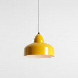 Lampa wisząca Como Colours - Aldex | Żółty metal, E27