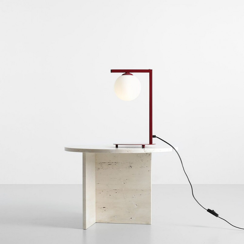 Lampa stołowa szklana Aldex Zac - Elegancja i styl retro