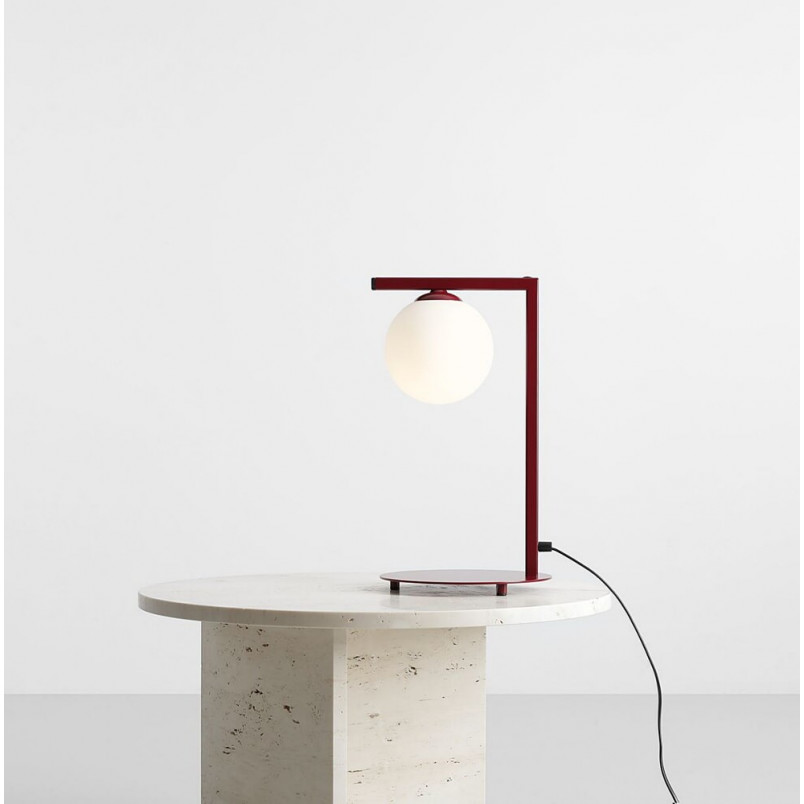 Lampa stołowa szklana Aldex Zac - Elegancja i styl retro