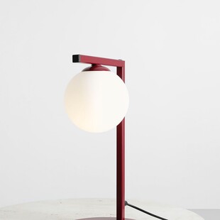 Lampa stołowa szklana Aldex Zac - Elegancja i styl retro