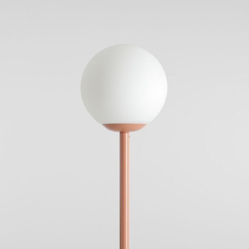 Lampa podłogowa szklana Aldex Pinne Colours - Koral 20cm | Sklep z Lampami
