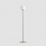 Lampa podłogowa szklana Pinne Colours beige | Aldex