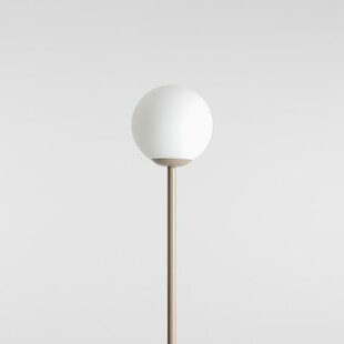 Lampa podłogowa szklana Pinne Colours beige | Aldex