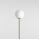 Lampa podłogowa szklana Pinne Colours beige | Aldex