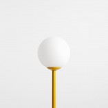Lampa stołowa szklana Aldex Pinne Colours - Musztardowa | Sklep