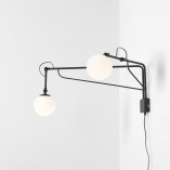 Kinkiet Soho Glass Aldex - 2 szklane kule | Sklep Lamp