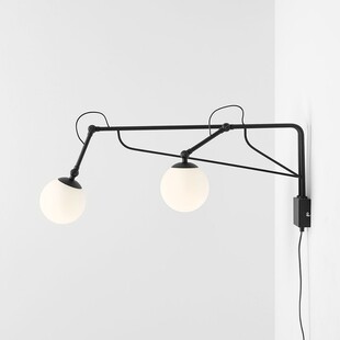 Kinkiet Soho Glass Aldex - 2 szklane kule | Sklep Lamp