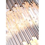 Żyrandol Kryształowy Glamour Vogue Złoty 60cm - MaxLight