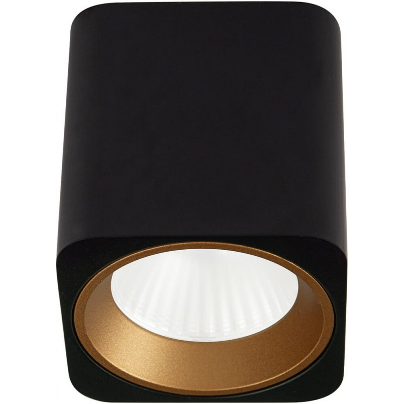 Lampa spot Tub Square LED 6cm czarna MaxLight - Oświetlenie