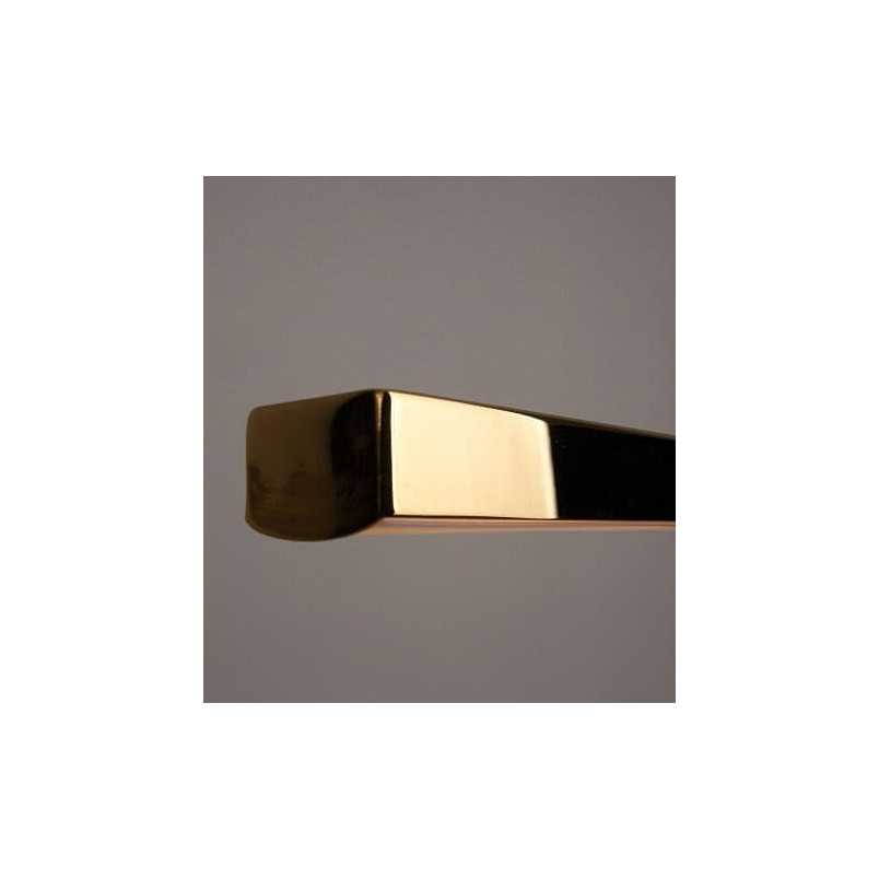 Lampa wisząca glamour Trio LED złota 100cm | MaxLight
