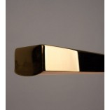 Lampa wisząca glamour Trio LED złota 100cm | MaxLight