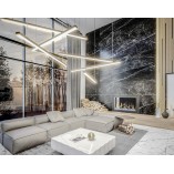 Lampa Wisząca Trio III LED 100cm Czarna - MaxLight