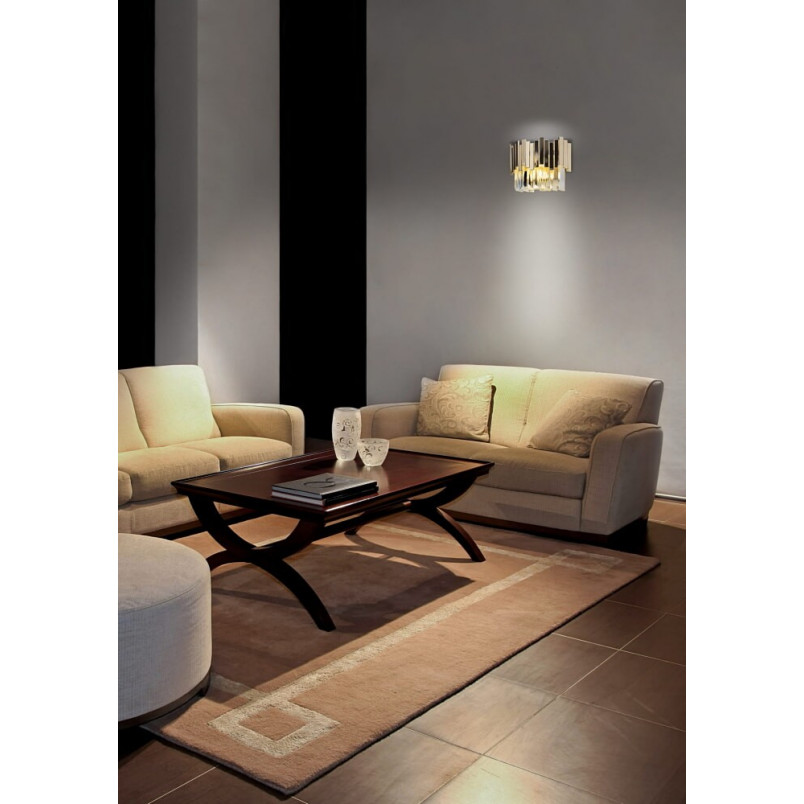 Kinkiet Kryształowy Glamour Trend MaxLight - Luksus i Elegancja