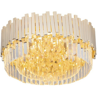 Plafon kryształowy glamour Trend 45cm złoty MaxLight