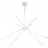 Lampa Spider LED biała | Nowoczesny Żyrandol MaxLight