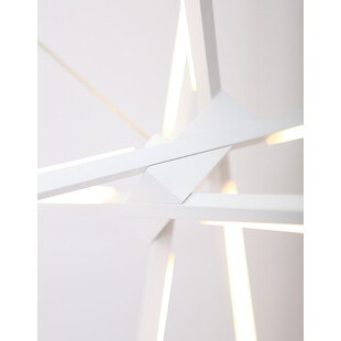 Lampa wisząca nowoczesna Spider LED 114cm biała MaxLight