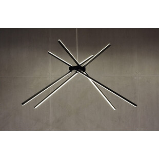 Lampa Spider LED biała | Nowoczesny Żyrandol MaxLight
