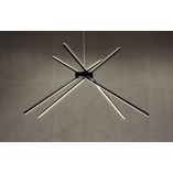 Lampa Spider LED biała | Nowoczesny Żyrandol MaxLight