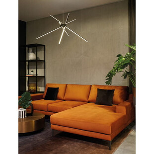 Lampa Spider LED biała | Nowoczesny Żyrandol MaxLight