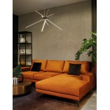 Lampa Spider LED biała | Nowoczesny Żyrandol MaxLight