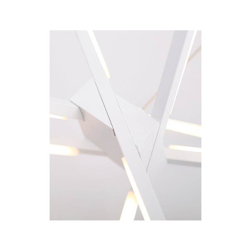 Lampa Spider LED biała | Nowoczesny Żyrandol MaxLight