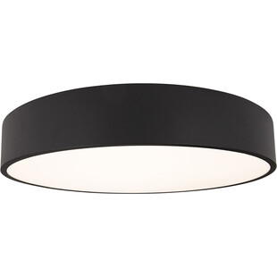 Plafon łazienkowy ściemniany Roundy LED 45cm czarny MaxLight