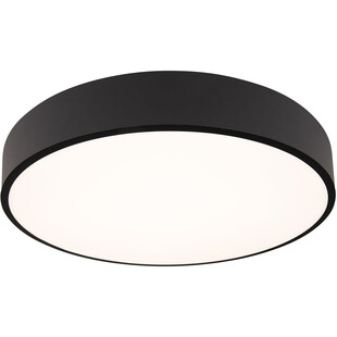 Plafon łazienkowy ściemniany Roundy LED 45cm czarny MaxLight