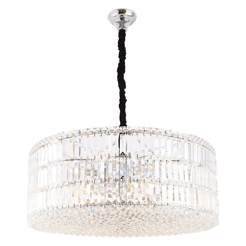 Lampa wisząca kryształowa Puccini 80cm | MaxLight - Elegancki żyrandol