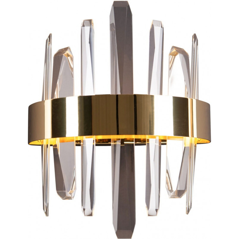 Kinkiet Glamour Prince LED Złoty - MaxLight | Luksus i Elegancja