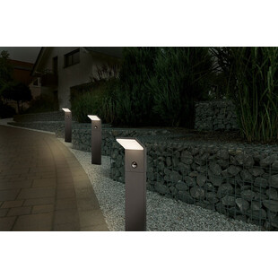 Słupek zewnętrzny Pearl LED z czujnikiem ruchu | Trio