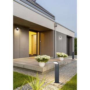 Lampa zewnętrzna Pearl Trio | Stojąca, antracyt, LED