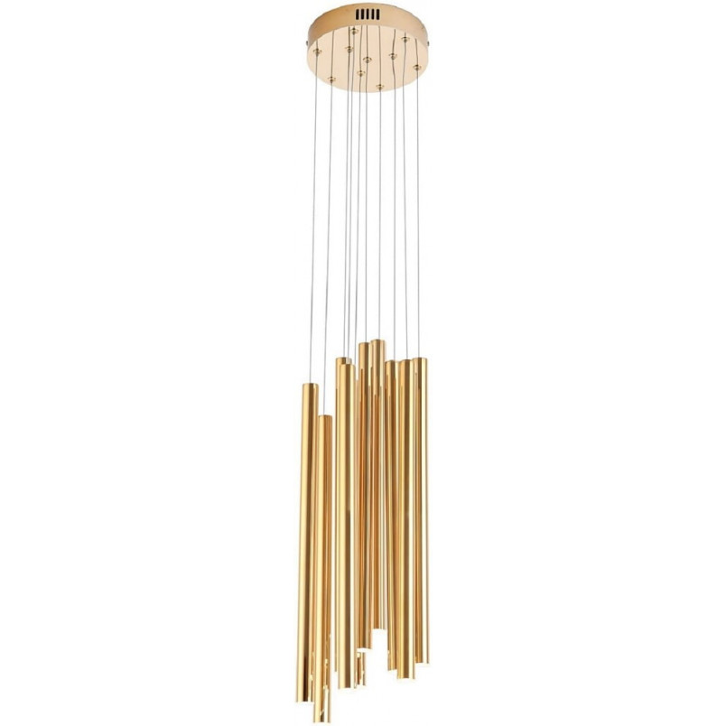 Lampa Wisząca Glamour Złota Organic LED MaxLight | Kup Teraz