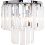 Kinkiet Glamour Monaco MaxLight - Kryształowy, Chromowany