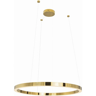 Lampa Wisząca Glamour Złota LED 110cm - MaxLight | Nowoczesne Oświetlenie
