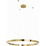 Lampa Wisząca Glamour Złota LED 110cm - MaxLight | Nowoczesne Oświetlenie