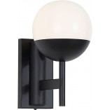 Kinkiet szklany Dallas czarny MaxLight | Retro i Vintage