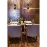 Lampa wisząca Cornet LED | Czarno-złota | MaxLight