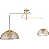 Lampa sufitowa Concept II złota 170cm - MaxLight | Elegancki design