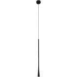 Lampa wisząca LED Coffee Long czarna MaxLight | Minimalizm